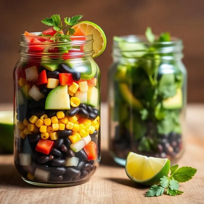 ENSALADA MEXICANA + SALSA DE LIMA